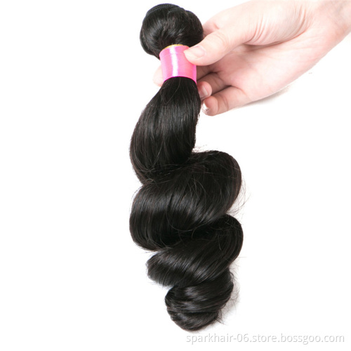 32 34 36 38 40 Inch Raw Indian Straight Hair Weave , Peruvian 100% Human Hair Extensions, Bundles Xuchang Long Natural Hair